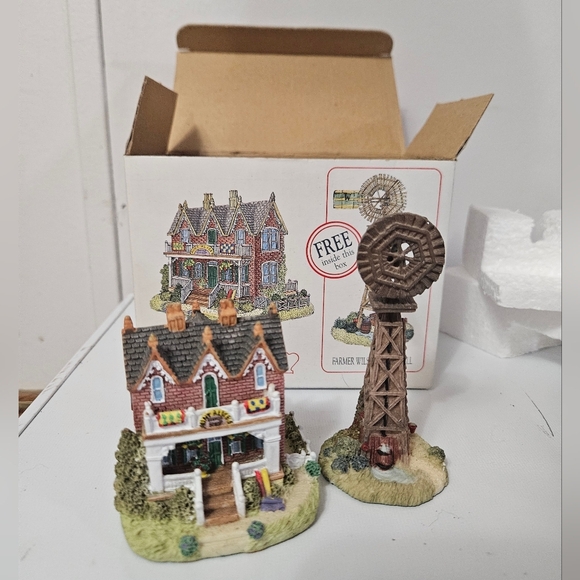 Open Box! Aunt Alices Quilt Shop And Windmill! - Picture 1 of 4